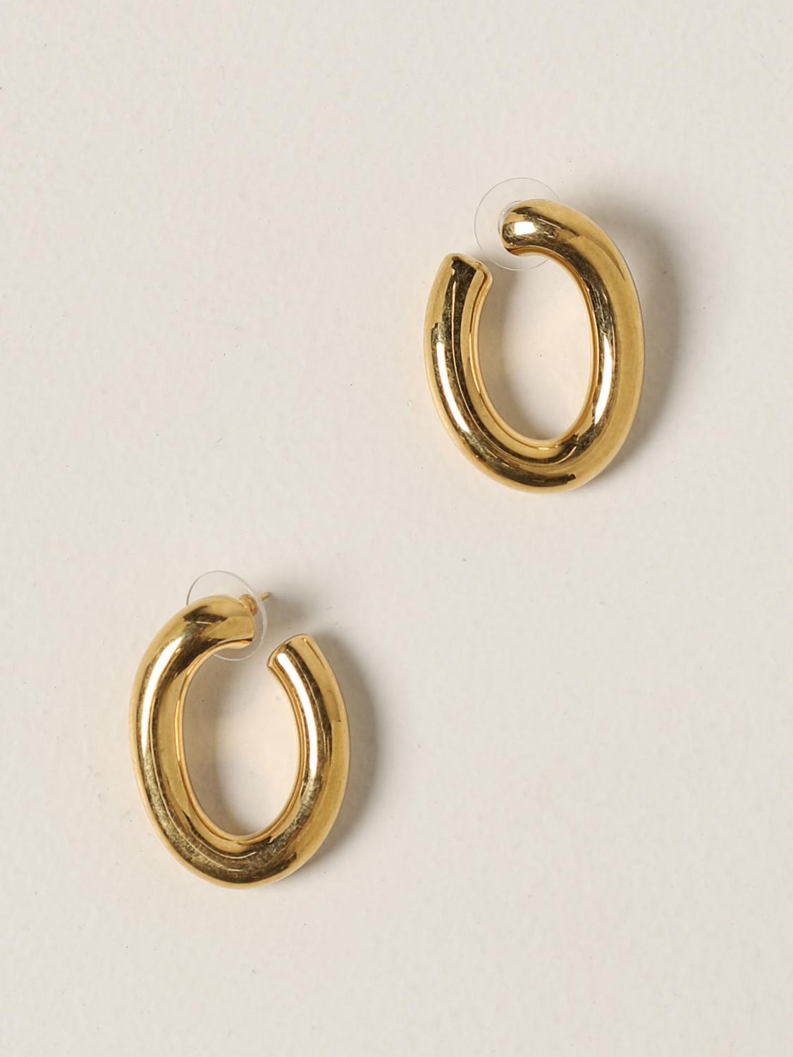 ysl gold hoop earrings