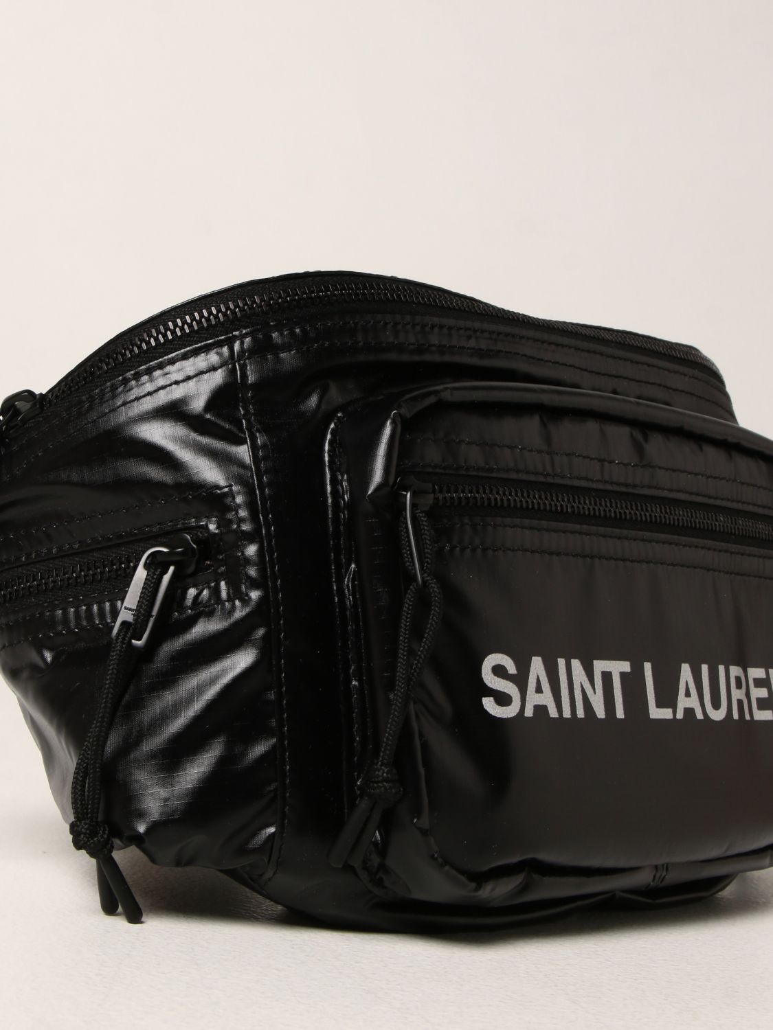 Belt bag Saint Laurent: Saint Laurent Nuxx nylon belt bag black 3