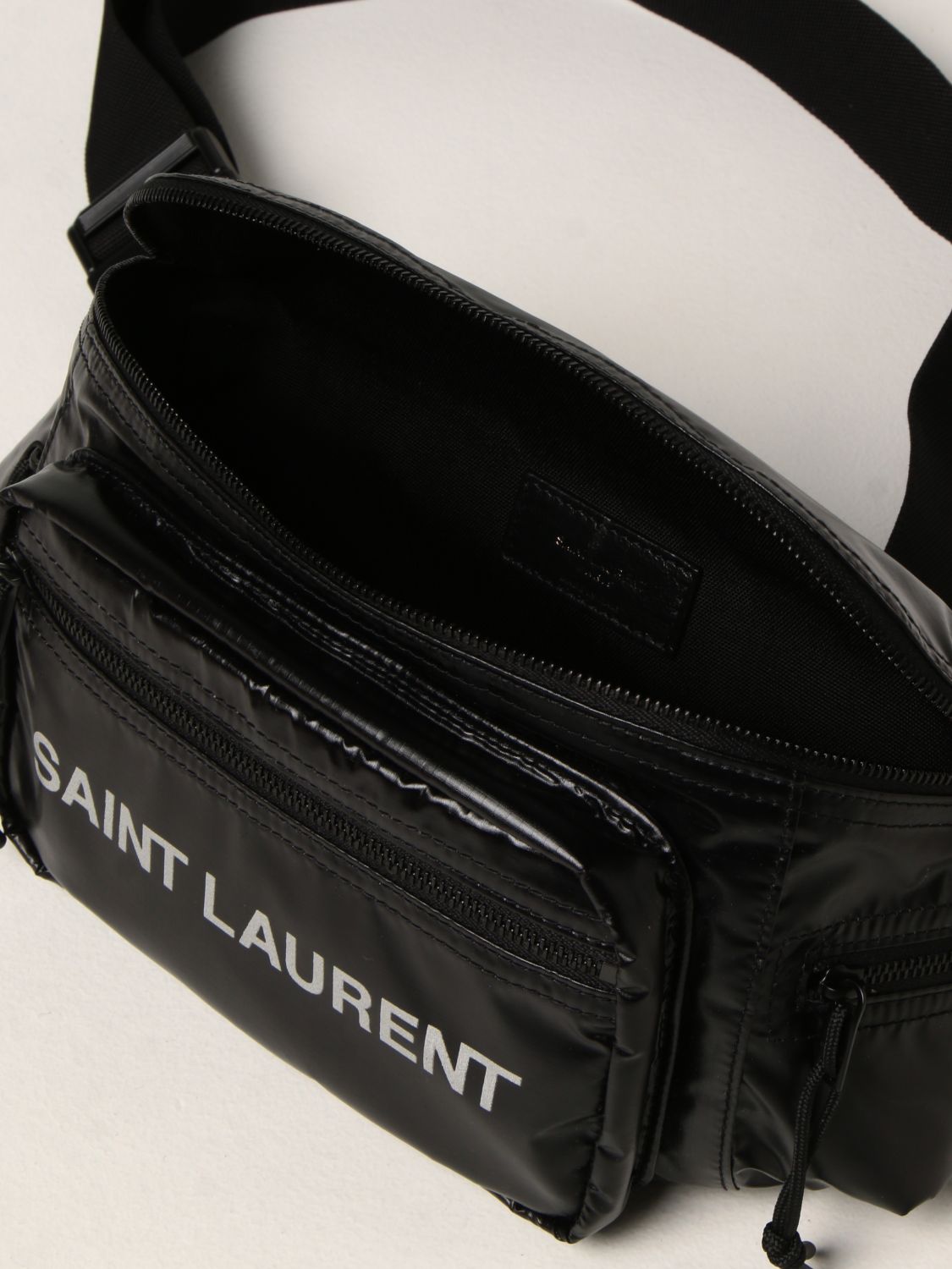Belt bag Saint Laurent: Saint Laurent Nuxx nylon belt bag black 4