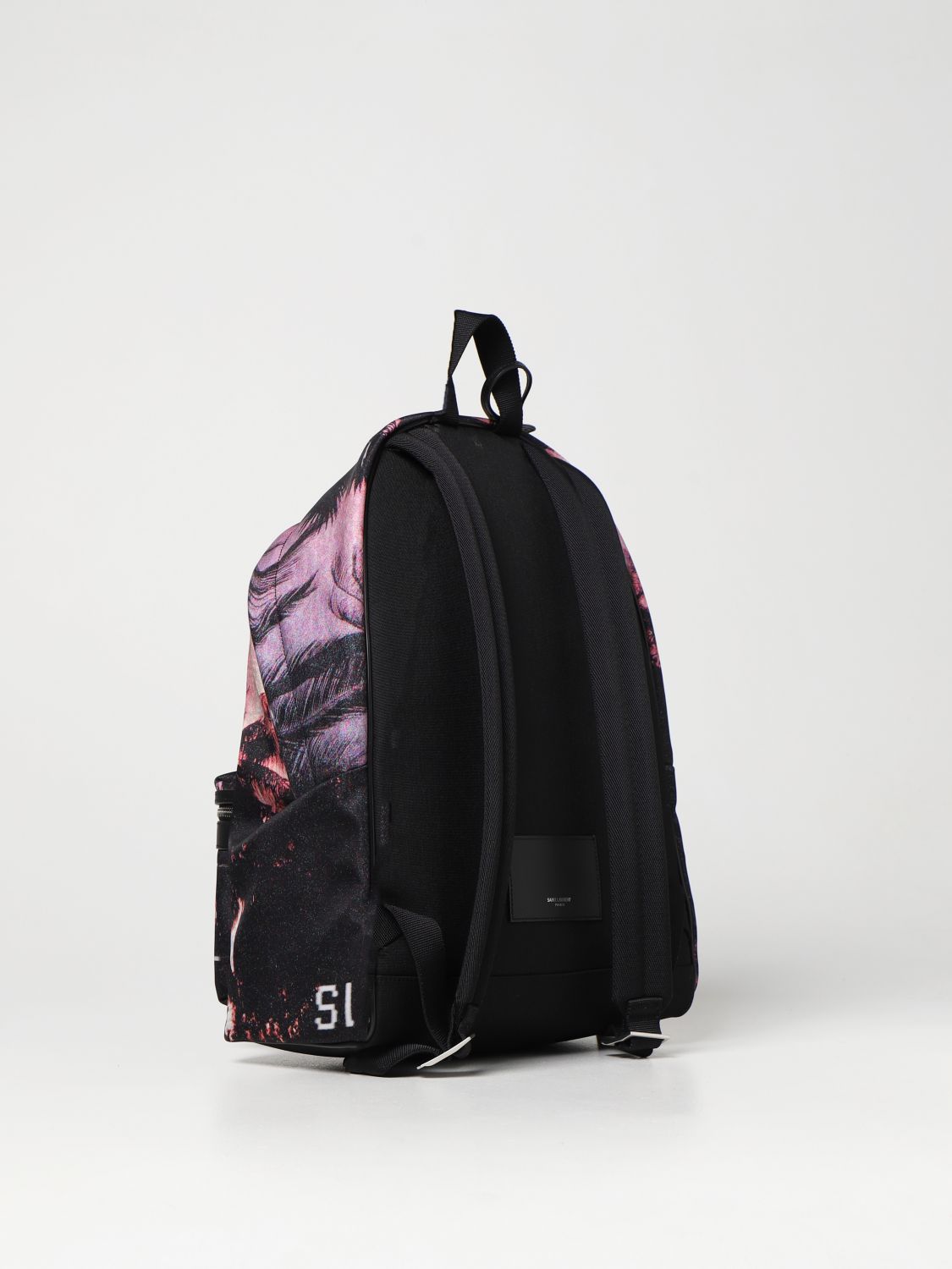 Backpack Saint Laurent: Saint Laurent City backpack with print black 3