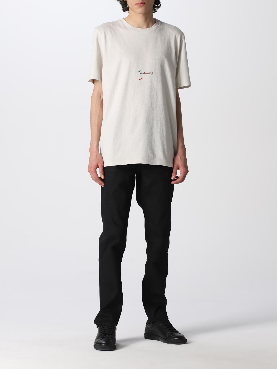 saint laurent shirt white