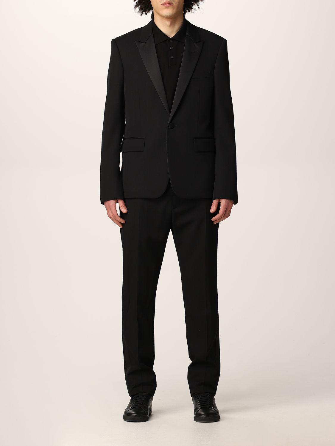 Saint Laurent Single-breasted Suit In Black | ModeSens