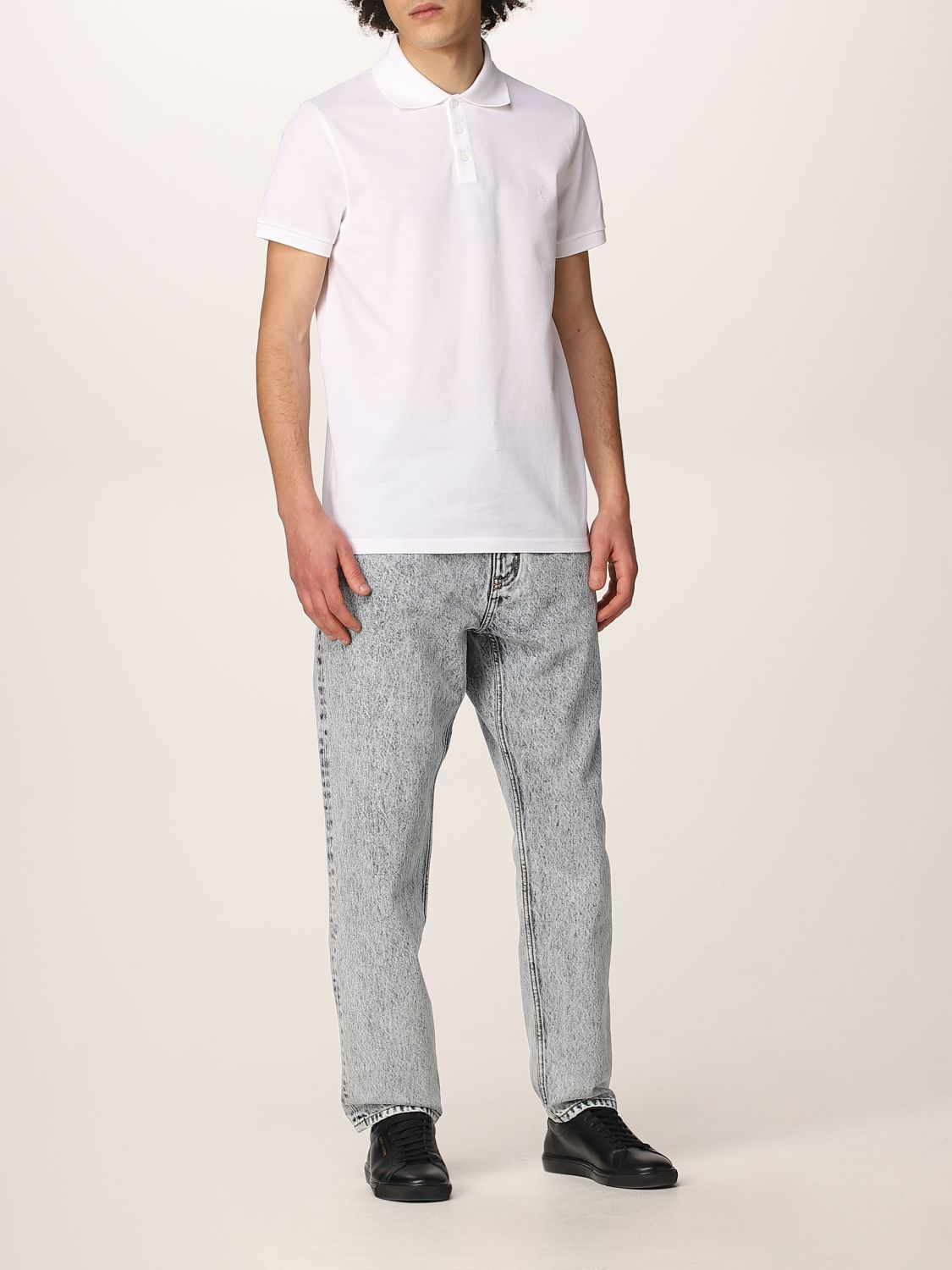 GIGLIO.COM Homme Vêtements Tops & T-shirts T-shirts Polos Polo basique en coton piqué 
