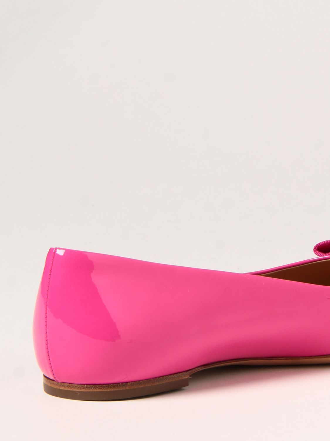 芭蕾平底鞋 Salvatore Ferragamo: 鞋 女士 Salvatore Ferragamo 紫红色 3