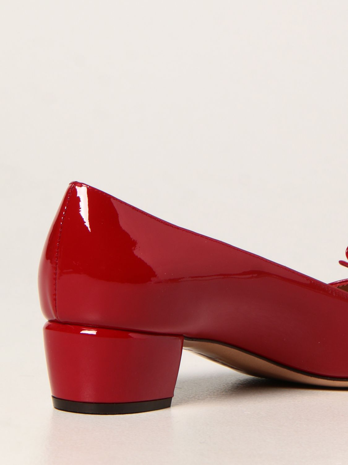 Manoletinas Salvatore Ferragamo: Zapatos mujer Salvatore Ferragamo rojo 3