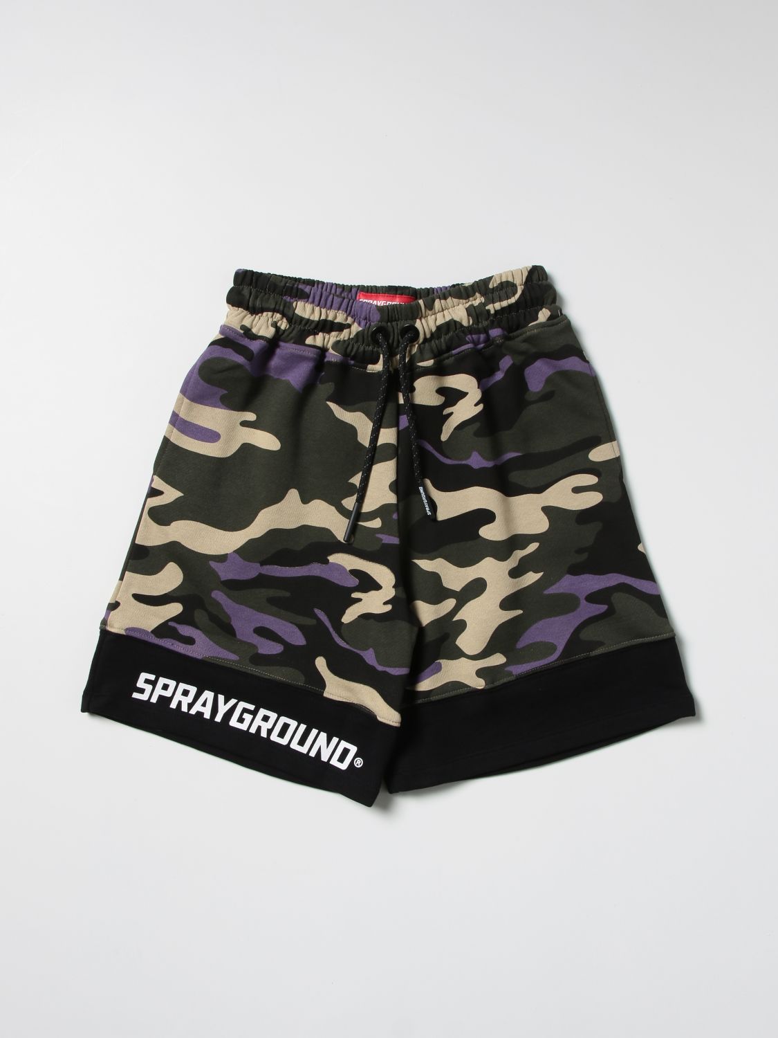 短裤 Sprayground: Sprayground短裤男童 紫色 1