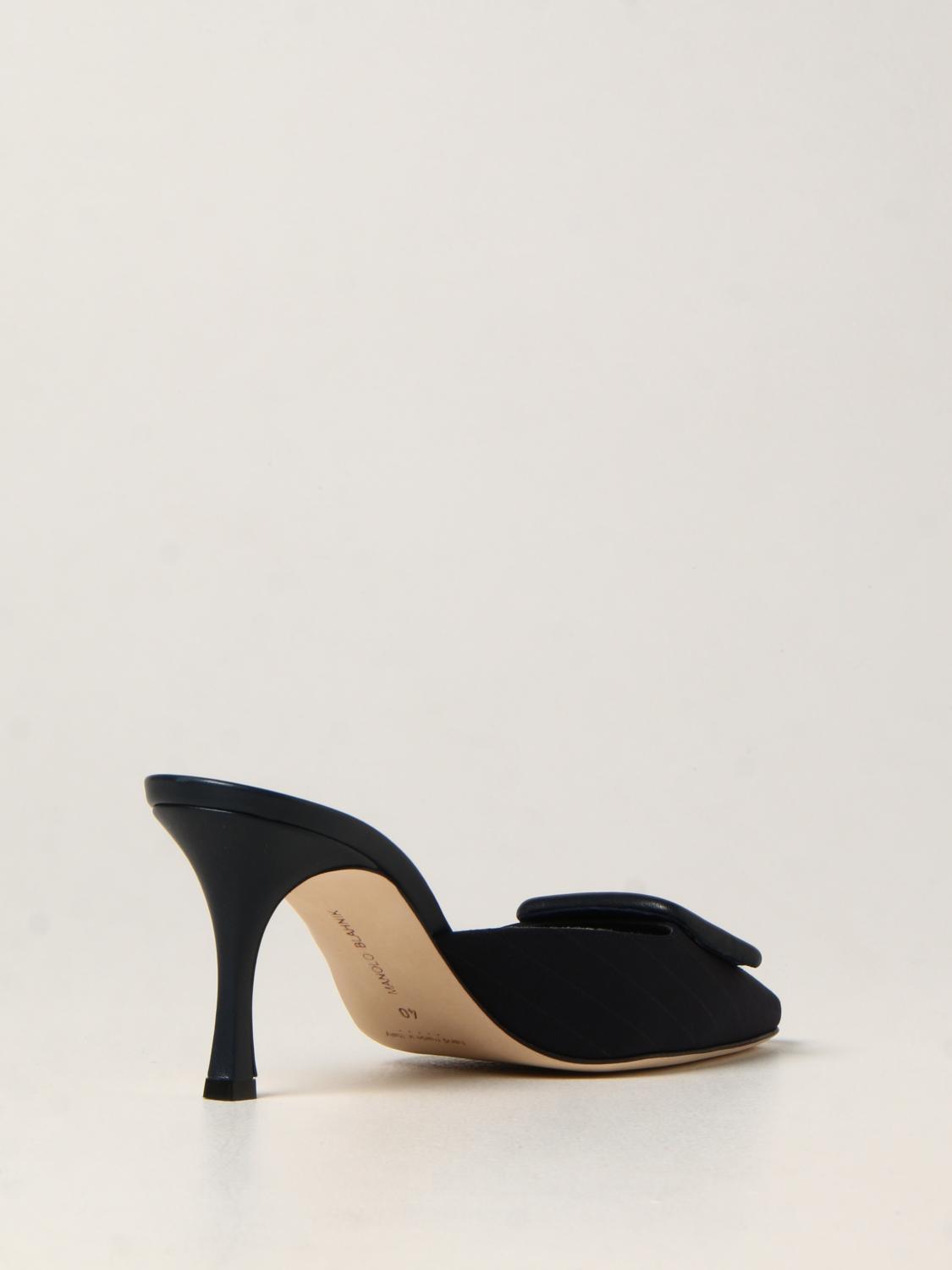 MANOLO BLAHNIK: Zapatos mujer | Zapatos De Tacón Manolo Blahnik Mujer Azul  Marino | Zapatos De Tacón Manolo Blahnik 4211218 GIGLIO.COM