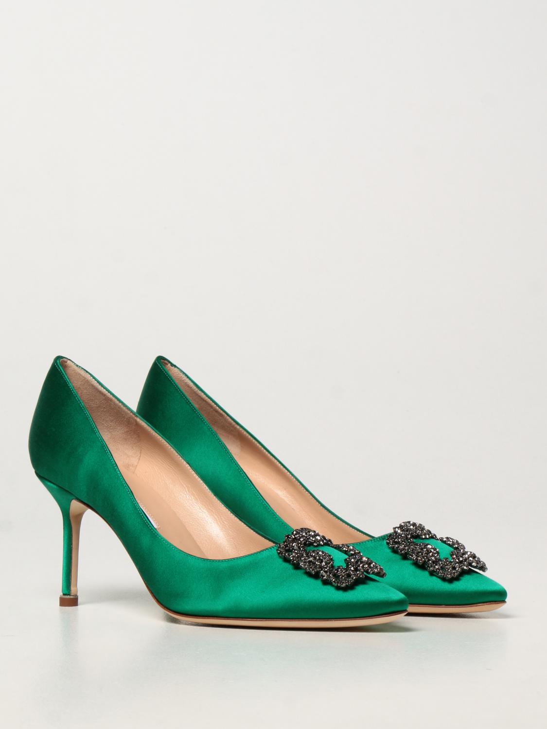 manolo blahnik emerald