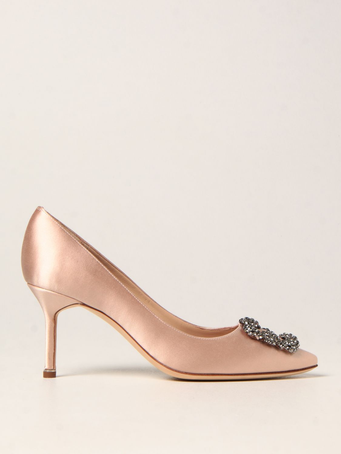 Manolo Blahnik Court Shoes Women In Blush Pink | ModeSens