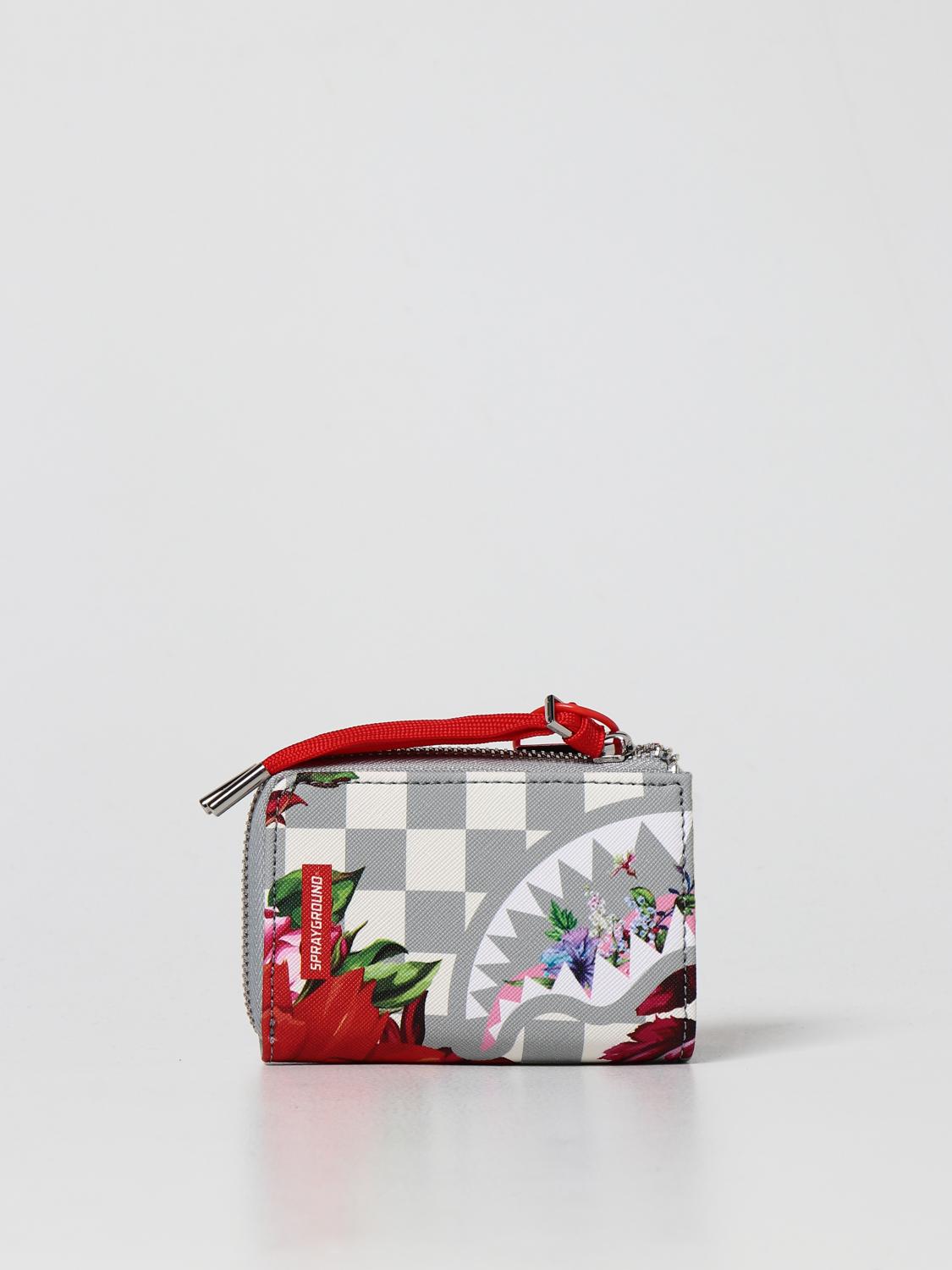 SPRAYGROUND: Portafoglio Jardin Du Palais in pelle vegana - Fantasia |  Portafoglio Sprayground 910W4307NSZ GIGLIO.COM