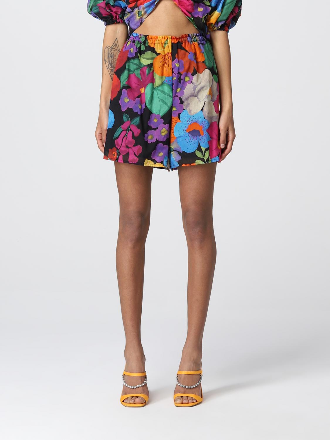 TWINSET: Short women Twin Set - Black | Short Twinset 221TT2306 GIGLIO.COM