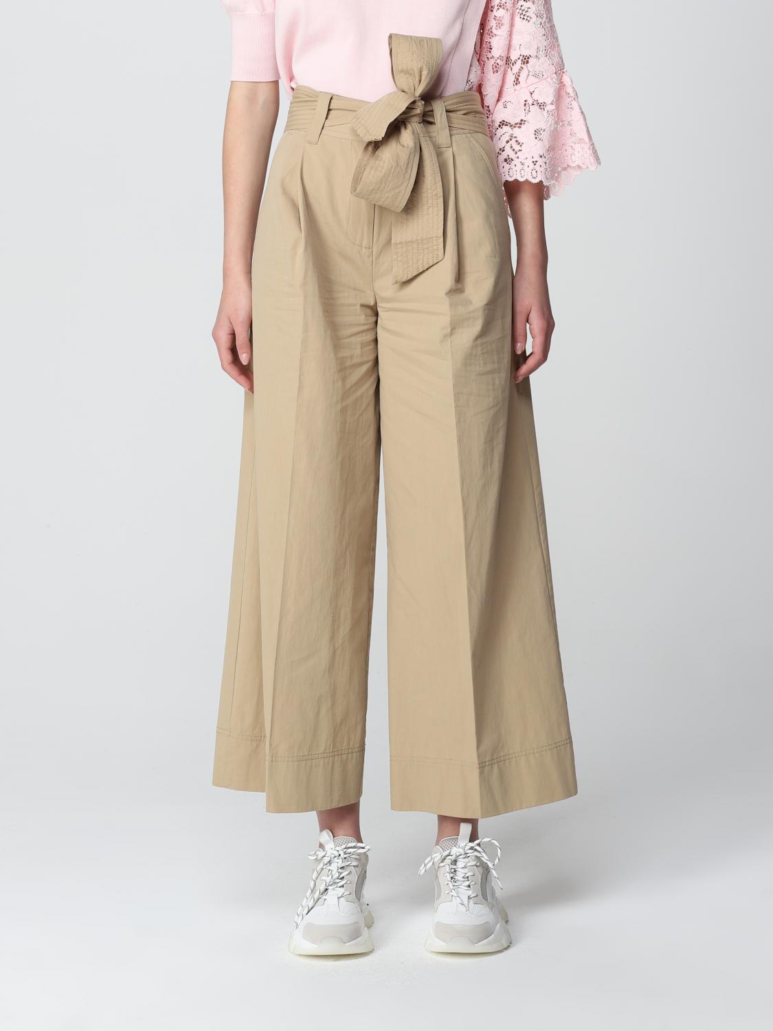 beige trousers women