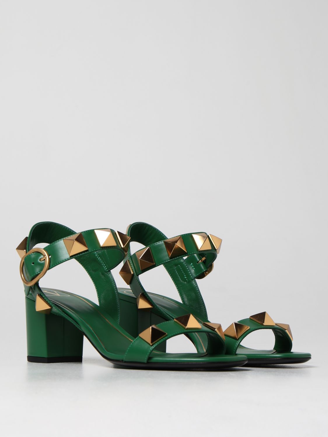 valentino sandals green