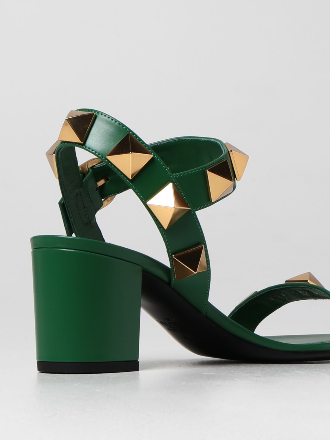 green valentino sandals