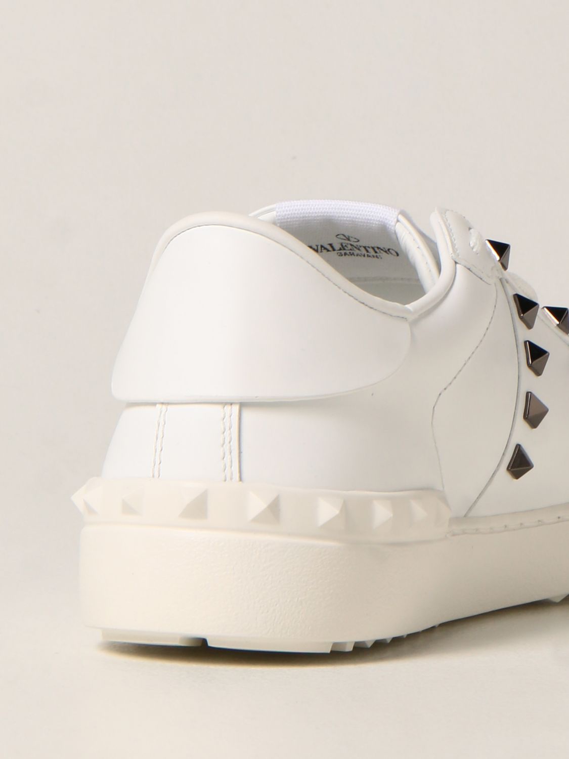 Sneakers Valentino Garavani: Sneakers Rockstud Untitled Valentino Garavani in pelle bianco 3
