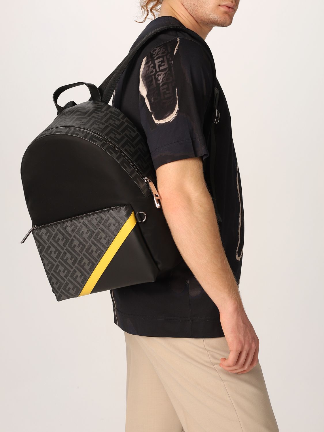Backpack Fendi: Bags men Fendi black 2