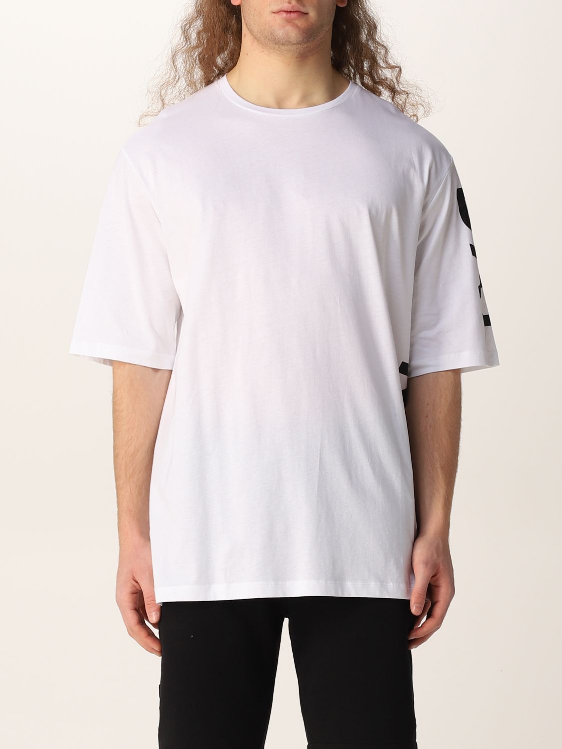 티셔츠 발망: 티셔츠 Balmain 남성 화이트 1