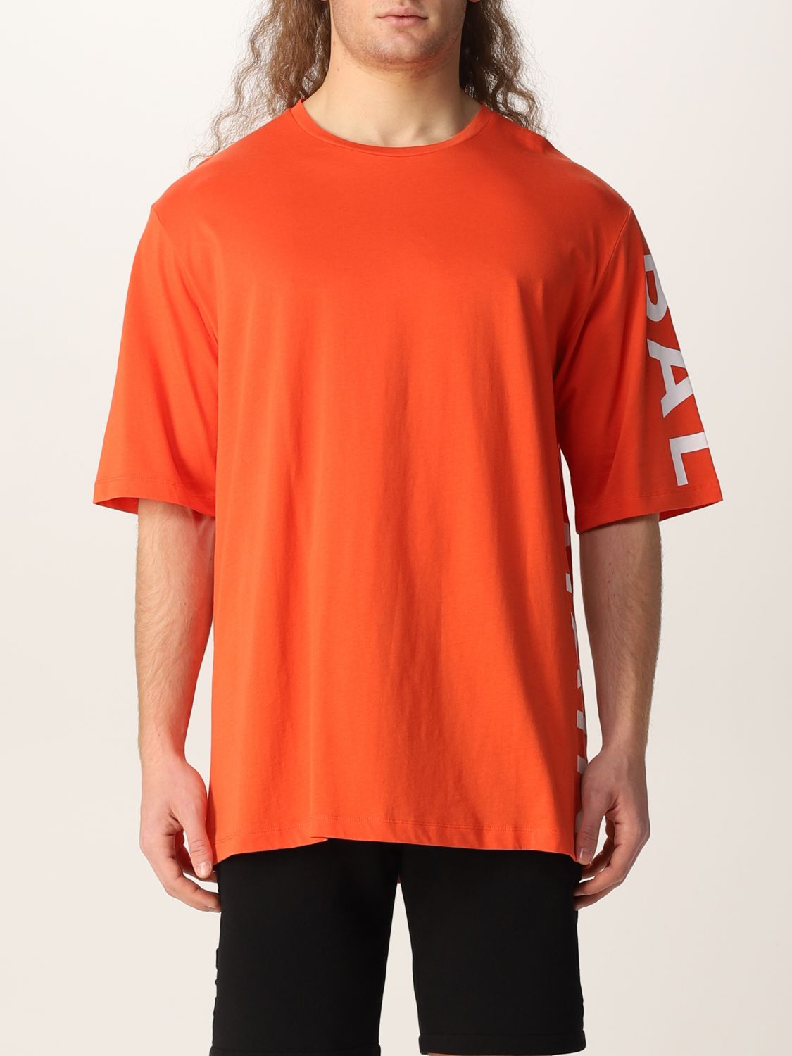T-Shirt Balmain: Balmain Herren T-Shirt orange 1