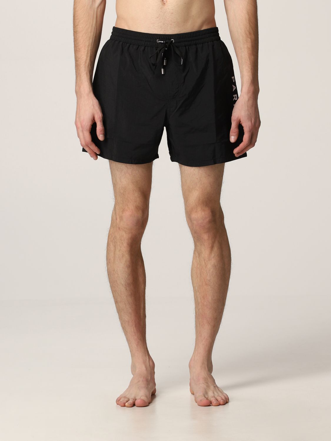 Homme Vêtements Maillots de bain Shorts de bain Maillot de bain en polyester Synthétique Balmain pour homme en coloris Noir 