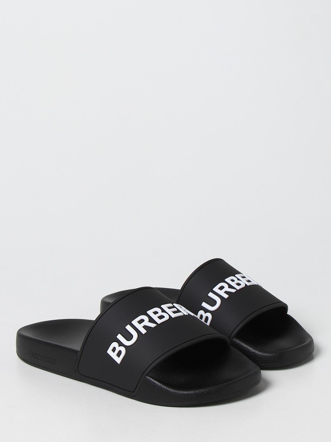 burberry rubber sandals