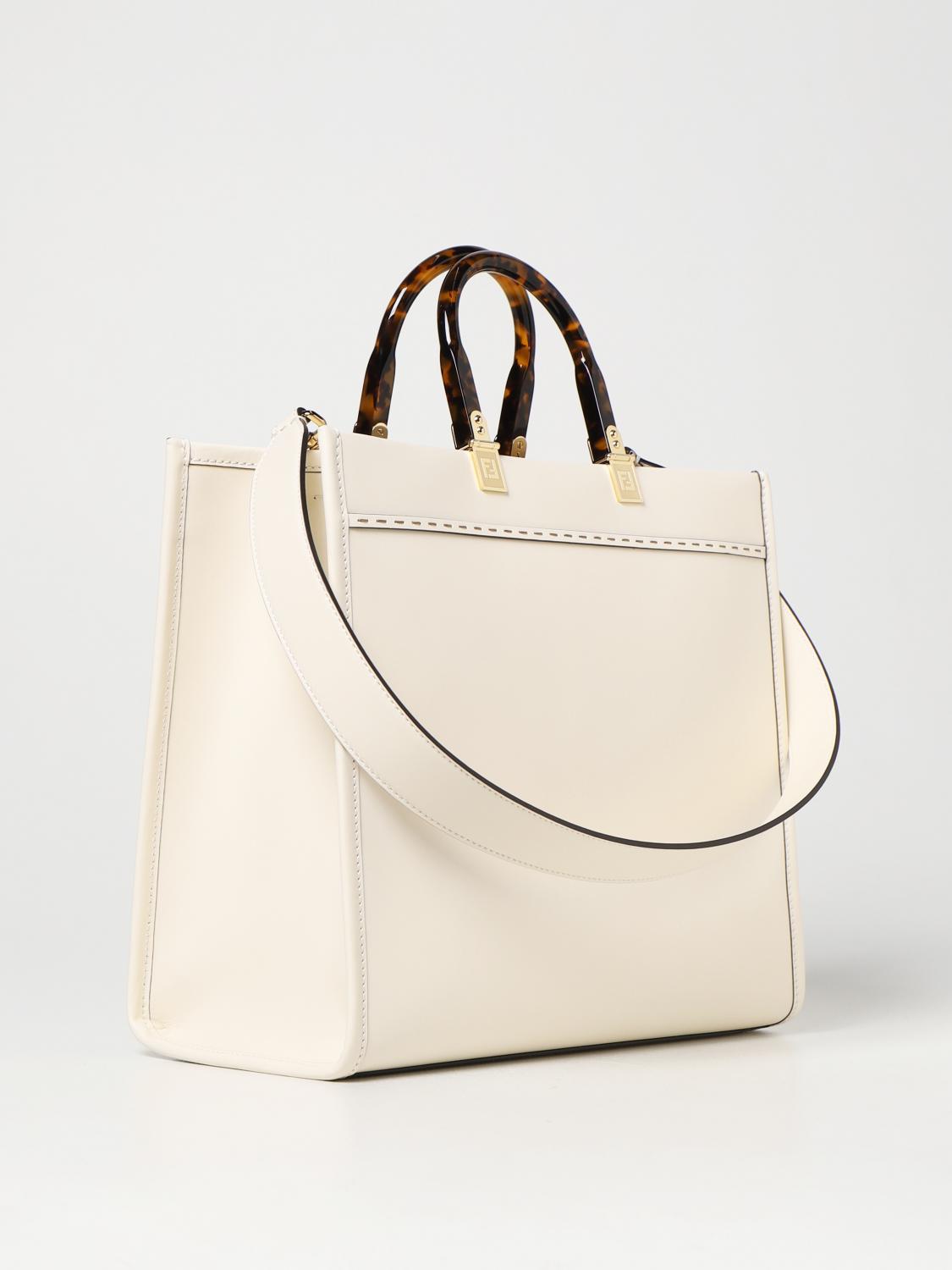 FENDI Shoulder bag women White Tote Bags Fendi 8BH386ABVL