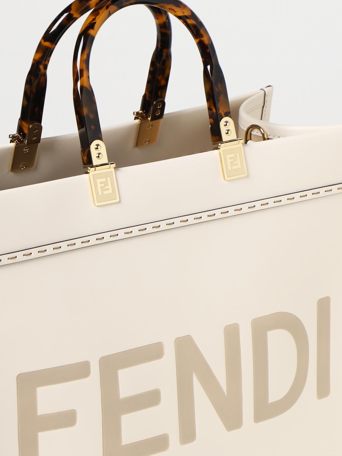 FENDI tote bags for woman White Fendi tote bags 8BH386ABVL online