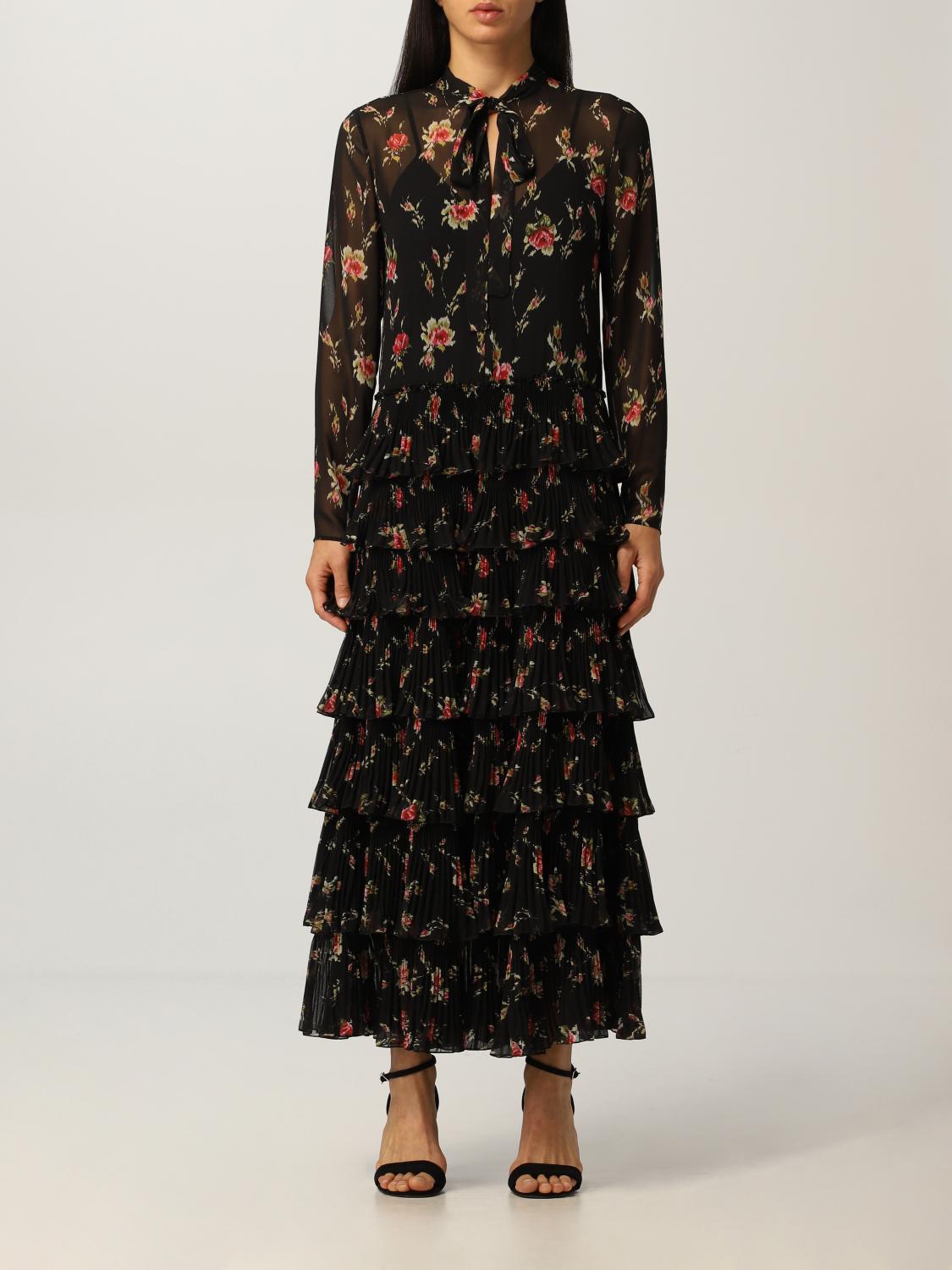 RED VALENTINO: Dress women - Black | Dress Red Valentino WR3VAAJ5602  GIGLIO.COM