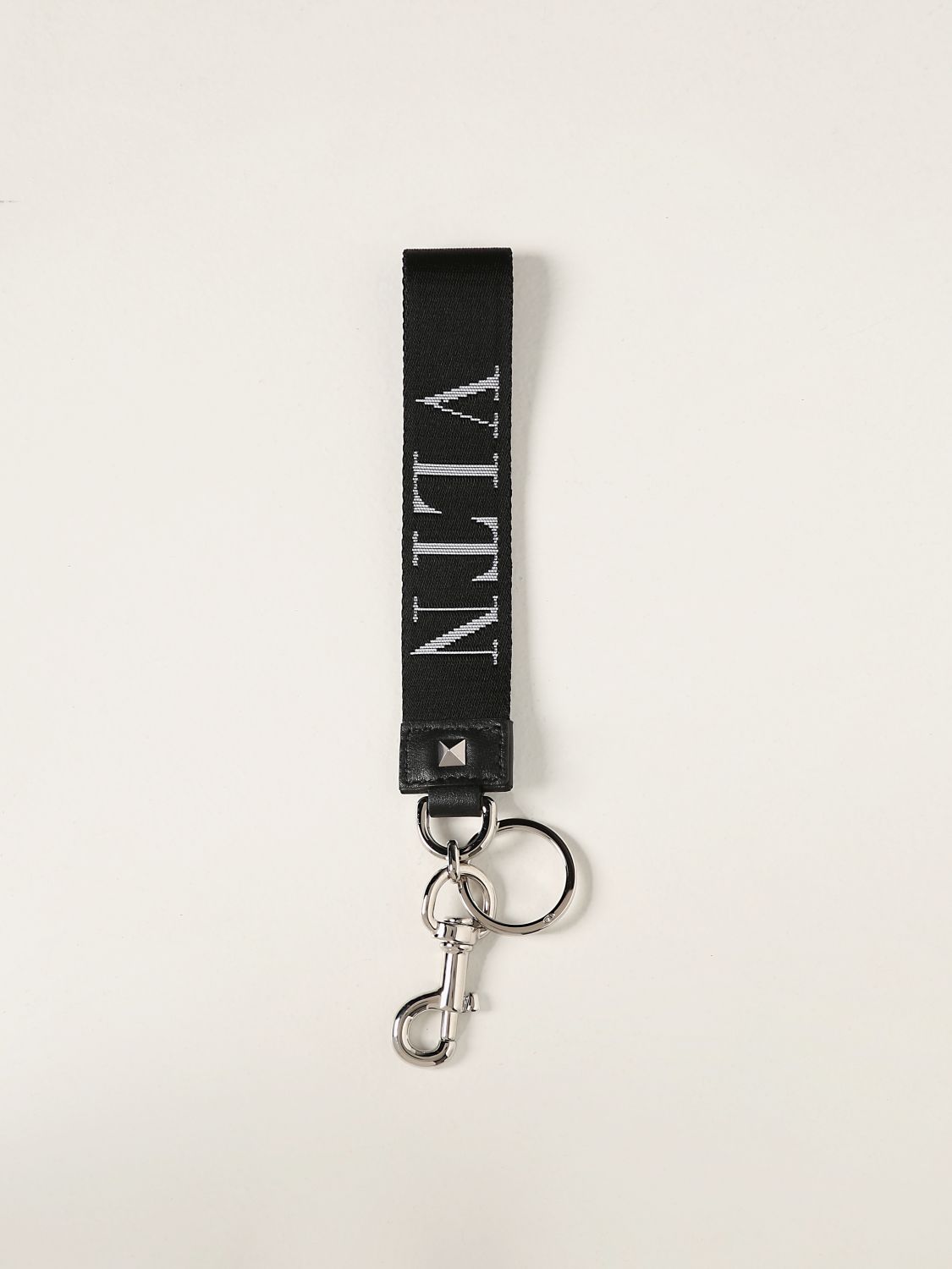 Valentino Garavani Black Other Materials Key Chain | ModeSens