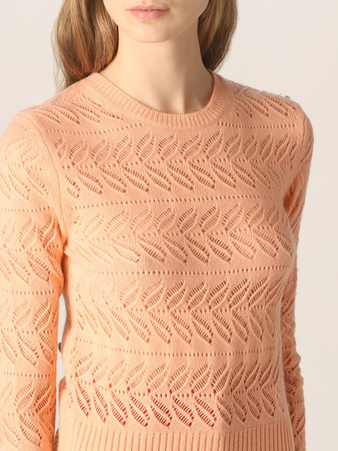 Sweater Sportmax: Sportmax cashmere blend sweater pink 4