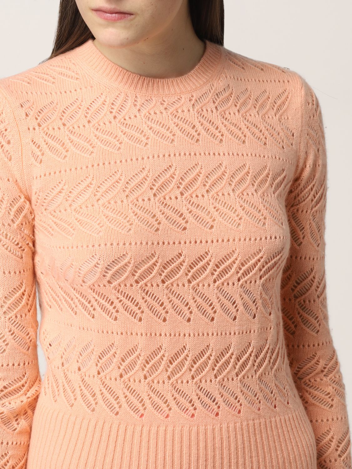 Sweater Sportmax: Sportmax cashmere blend sweater pink 5