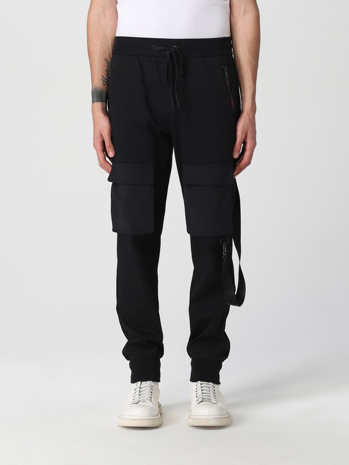 MOOSE KNUCKLES pants for man Black Moose Knuckles pants M12MR779
