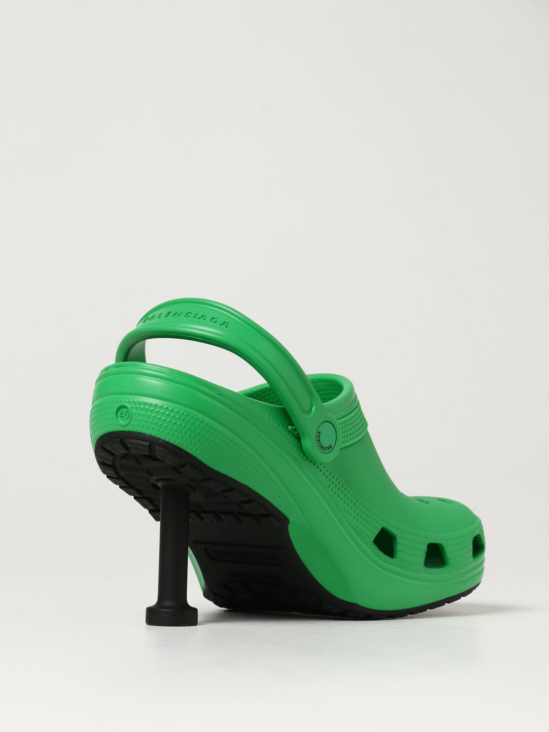 BALENCIAGA: Zapatos de para mujer, Verde | Zapatos De TacÓN Balenciaga 677390W1S8E línea en GIGLIO.COM