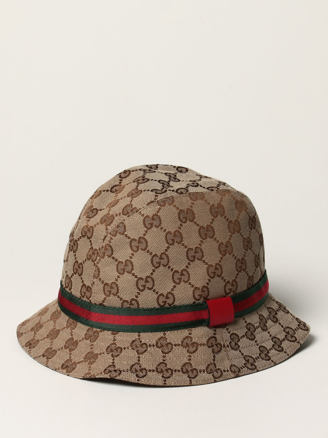 GUCCI: 帽子儿童- 米色| 帽子Gucci 4117904HD09 GIGLIO.COM