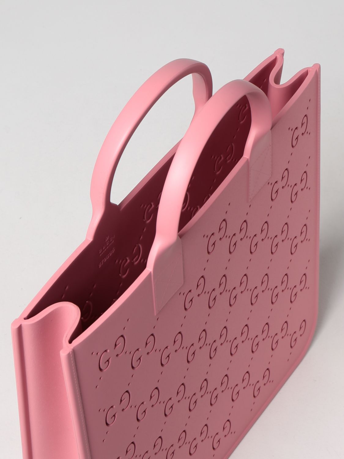GUCCI: bag in EVA rubber - Pink  Gucci bag 679365JFO00 online at