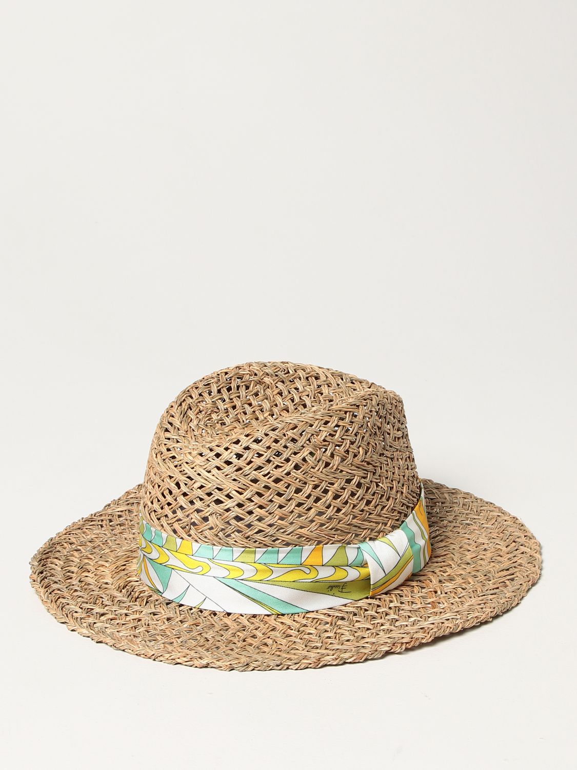 emilio pucci straw hat