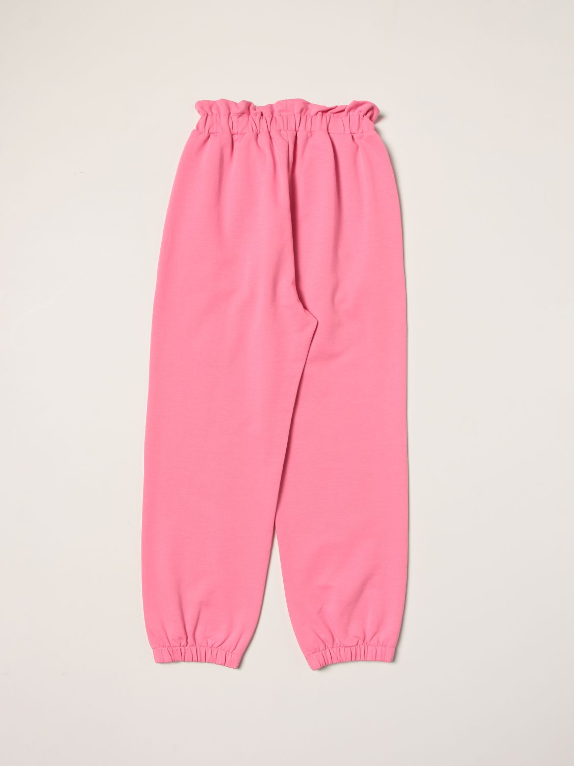 Pants Chiara Ferragni: Chiara Ferragni jogging pants with slogan print pink 2