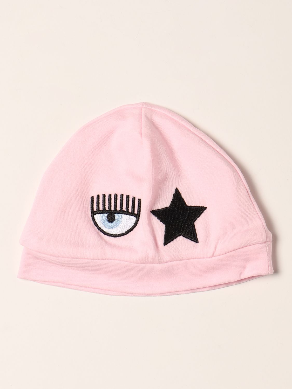 Cappello neonato Chiara Ferragni: Cappello a berretto Eyestar Chiara Ferragni rosa 1