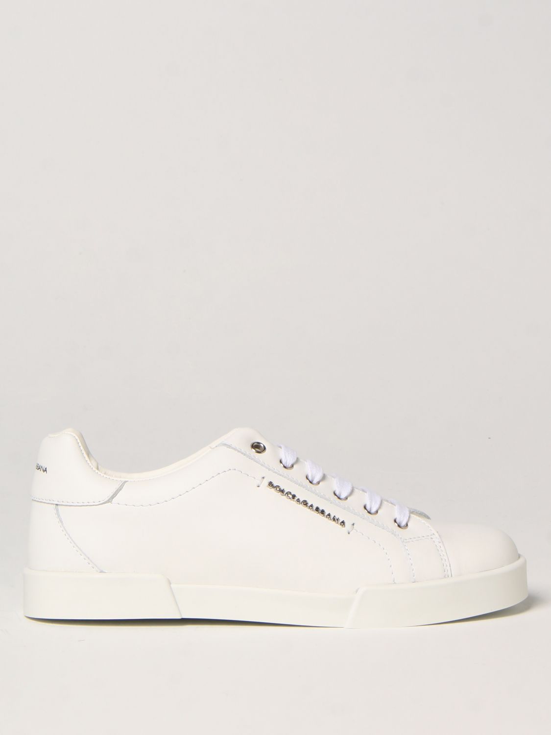 Scarpe Dolce & Gabbana: Sneakers Dolce & Gabbana in pelle bianco 1