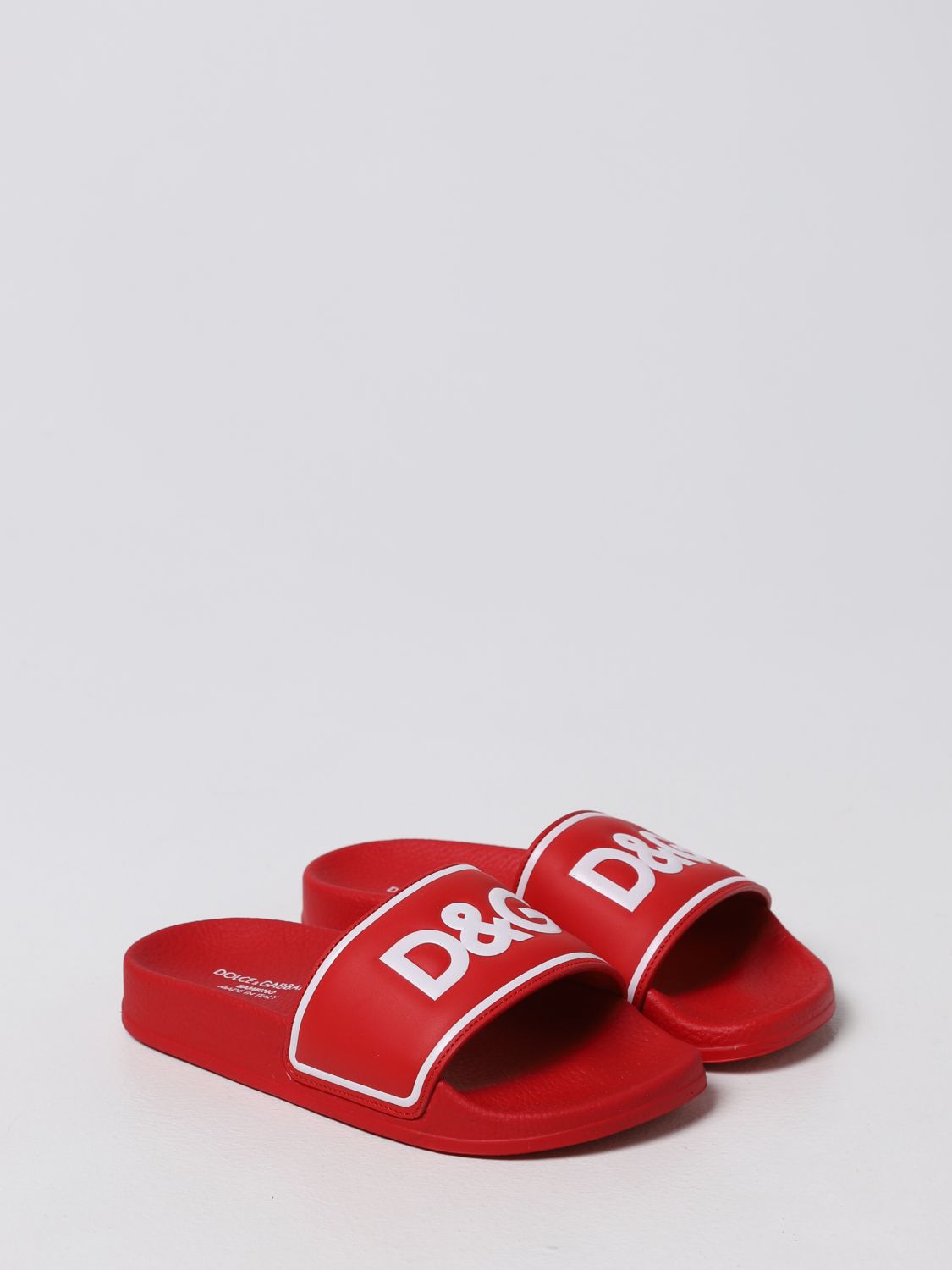 DOLCE & GABBANA: Sandalias con Rojo | Dolce & Gabbana DD0318A6E33 en en GIGLIO.COM