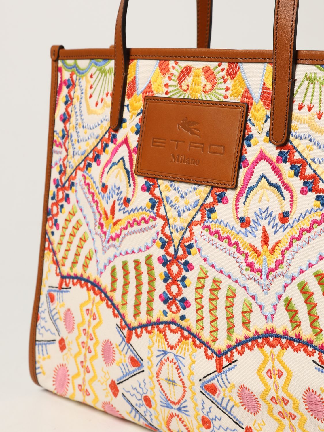 ETRO logo-embroidered tote bag price in Doha Qatar