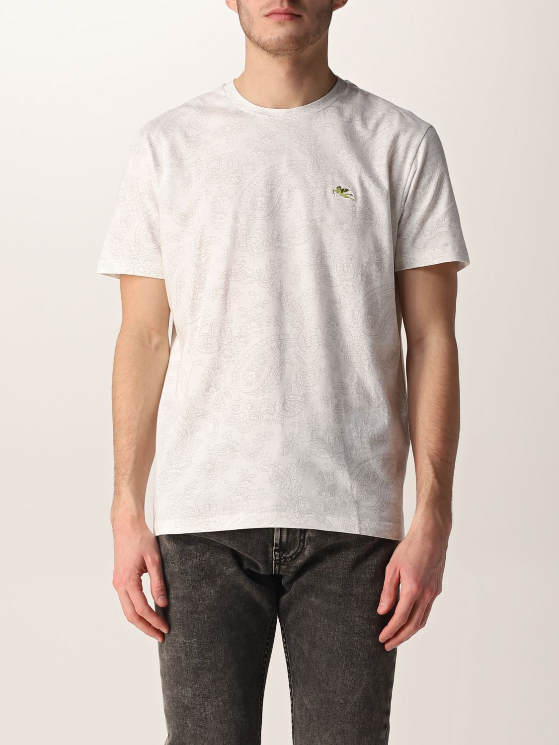 Tシャツ エトロ: Tシャツ Etro メンズ ホワイト 1