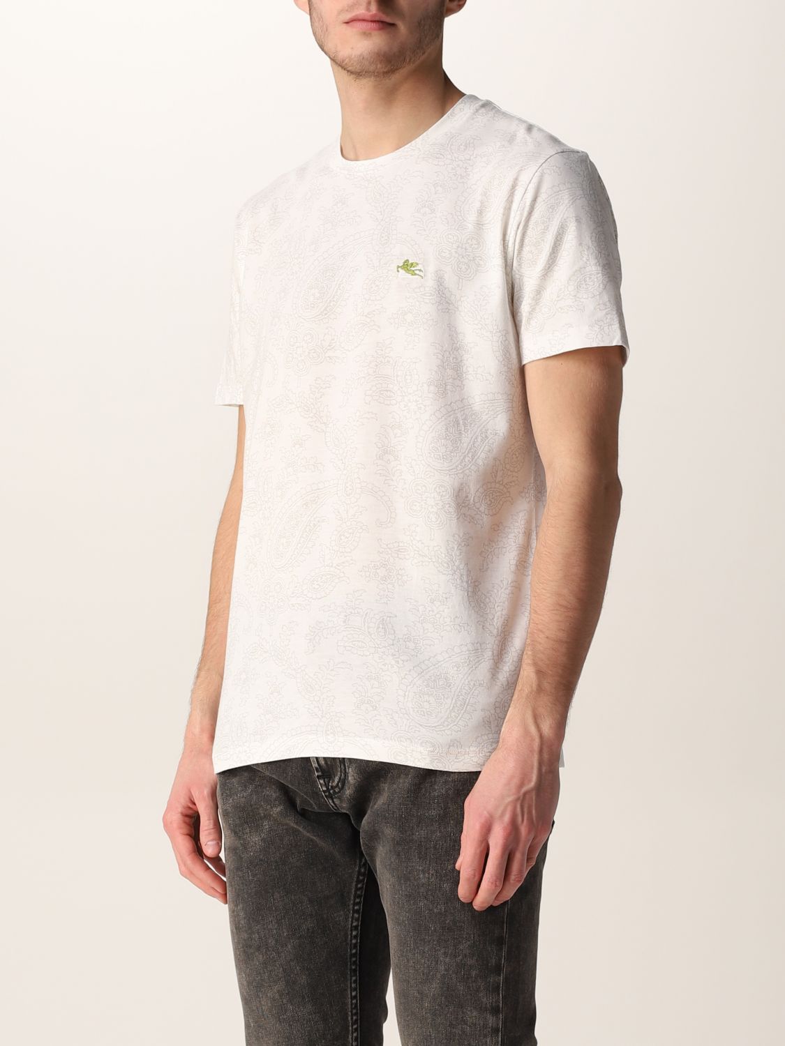 Tシャツ エトロ: Tシャツ Etro メンズ ホワイト 4