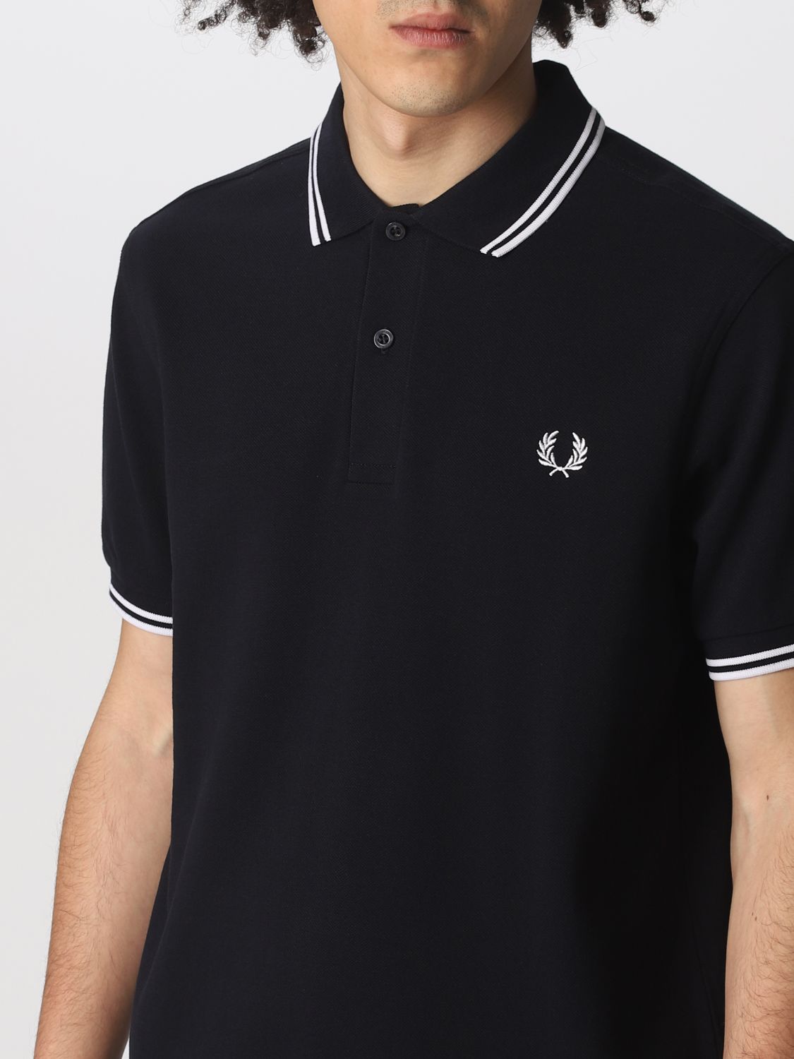 FRED PERRY: ポロシャツ メンズ - ネイビー | ポロシャツ Fred Perry M3600 GIGLIO.COM