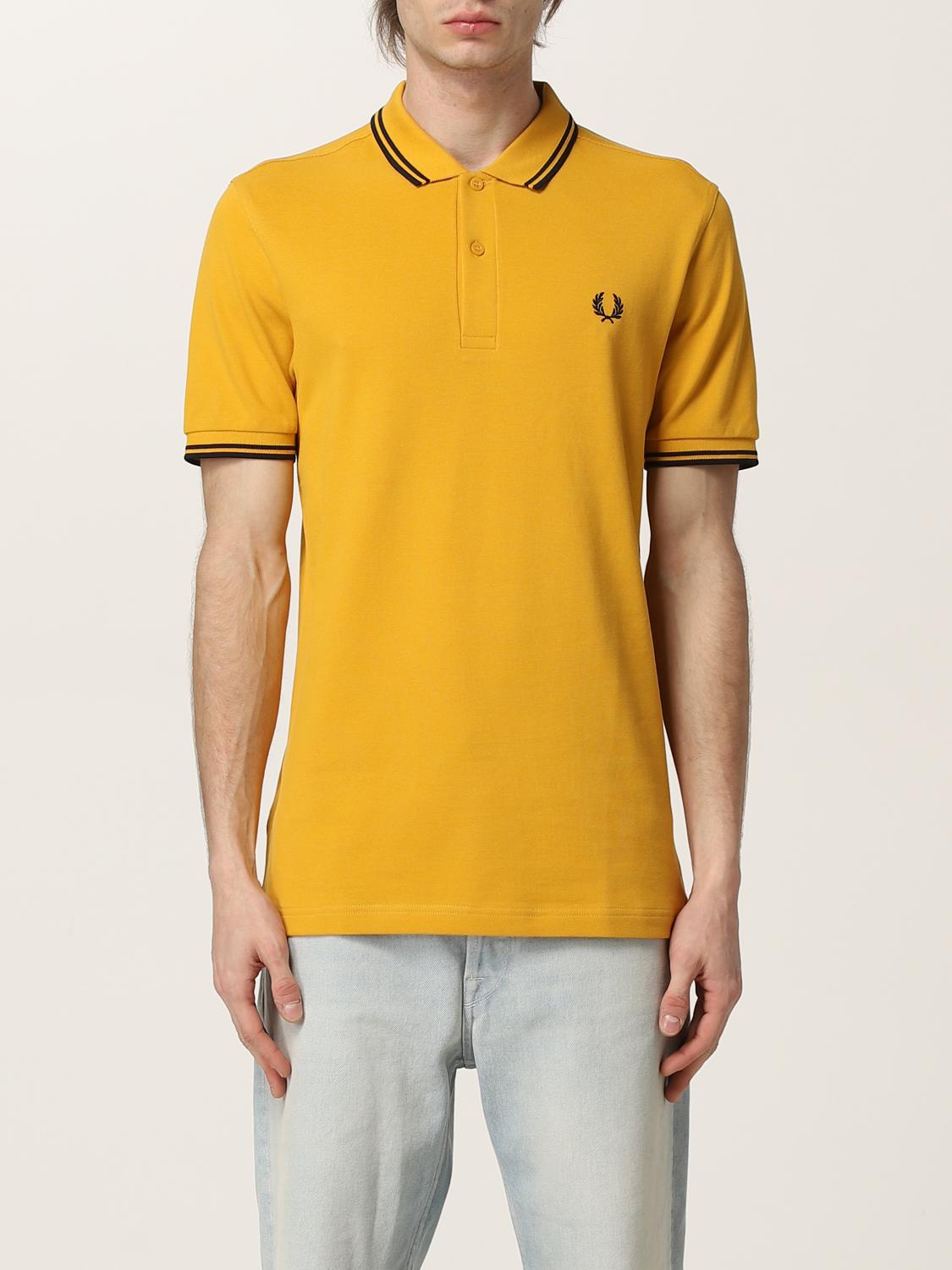 FRED PERRY: polo shirt for man - Gold