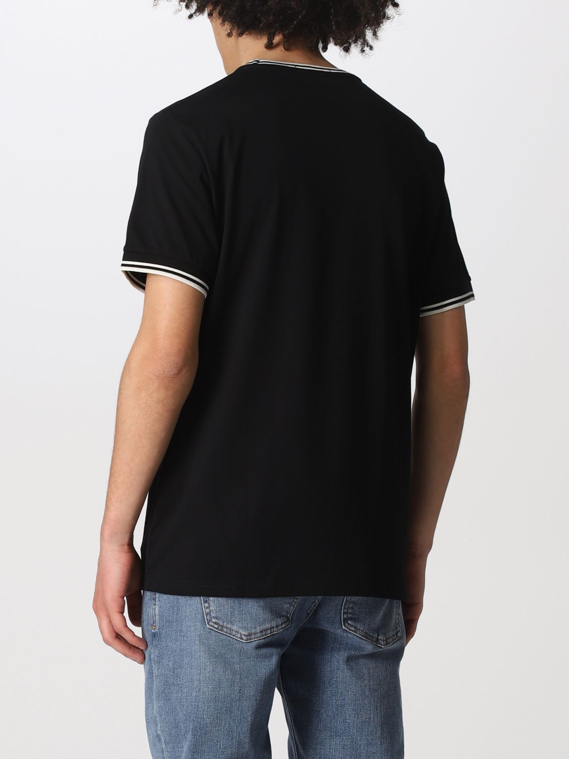 T-shirt Fred Perry: T-shirt Fred Perry in cotone nero 2