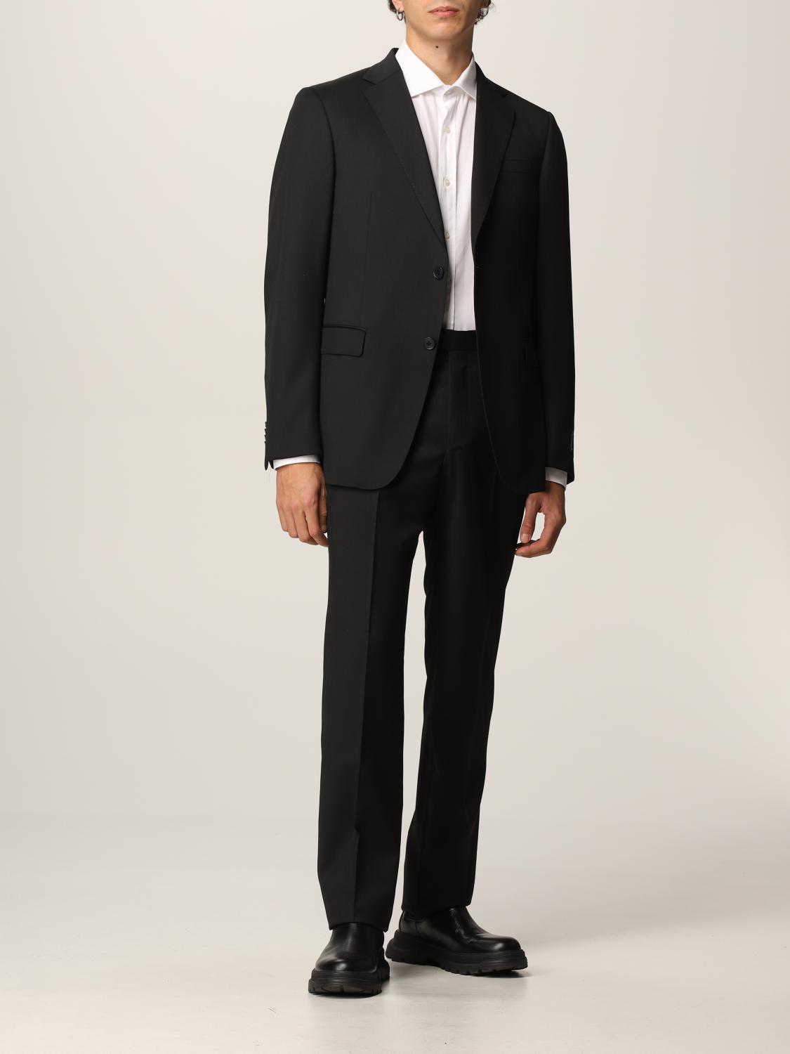 Z ZEGNA Costume homme Noir Costume Z Zegna 28QCG4 en ligne sur