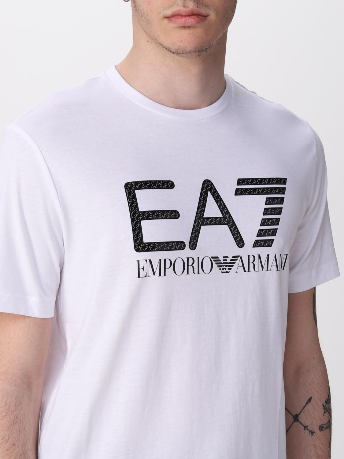 ea7 white t shirt junior