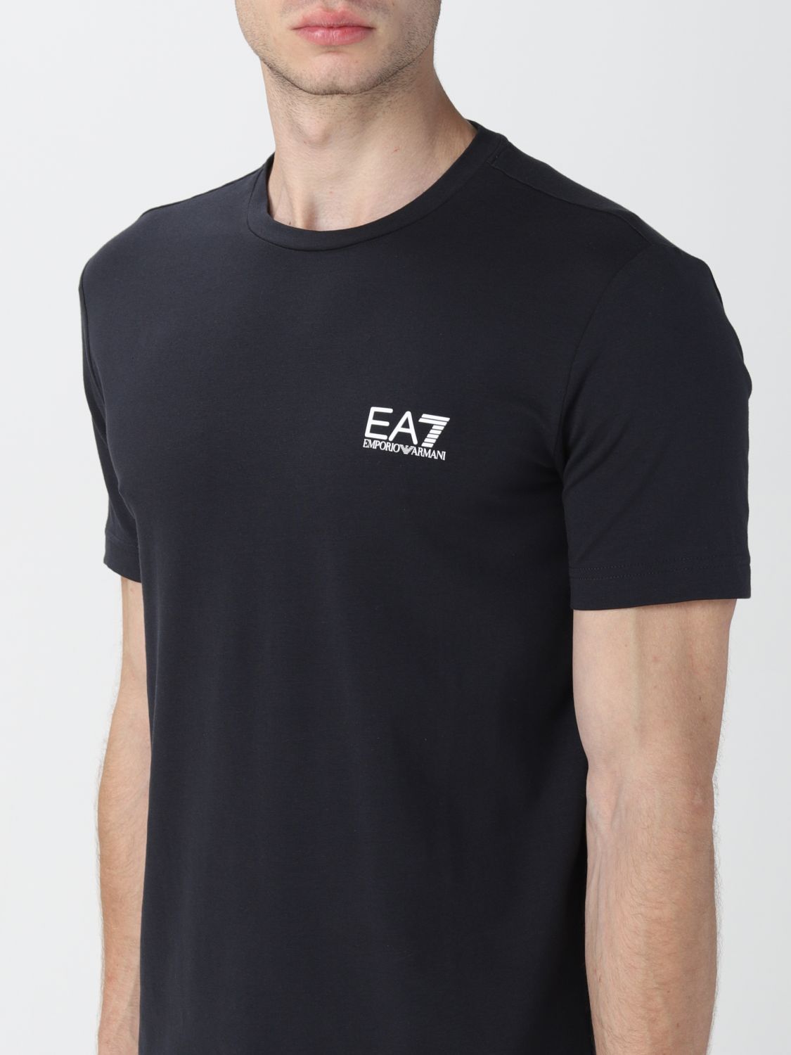 blue ea7 t shirt