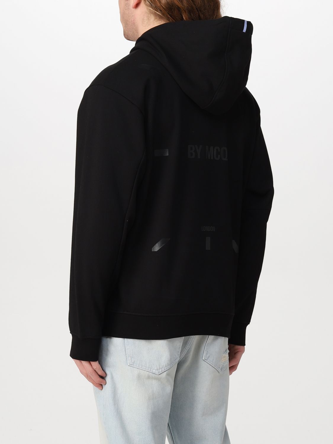 Sweatshirt Mcq: McQ cotton hoodie black 2
