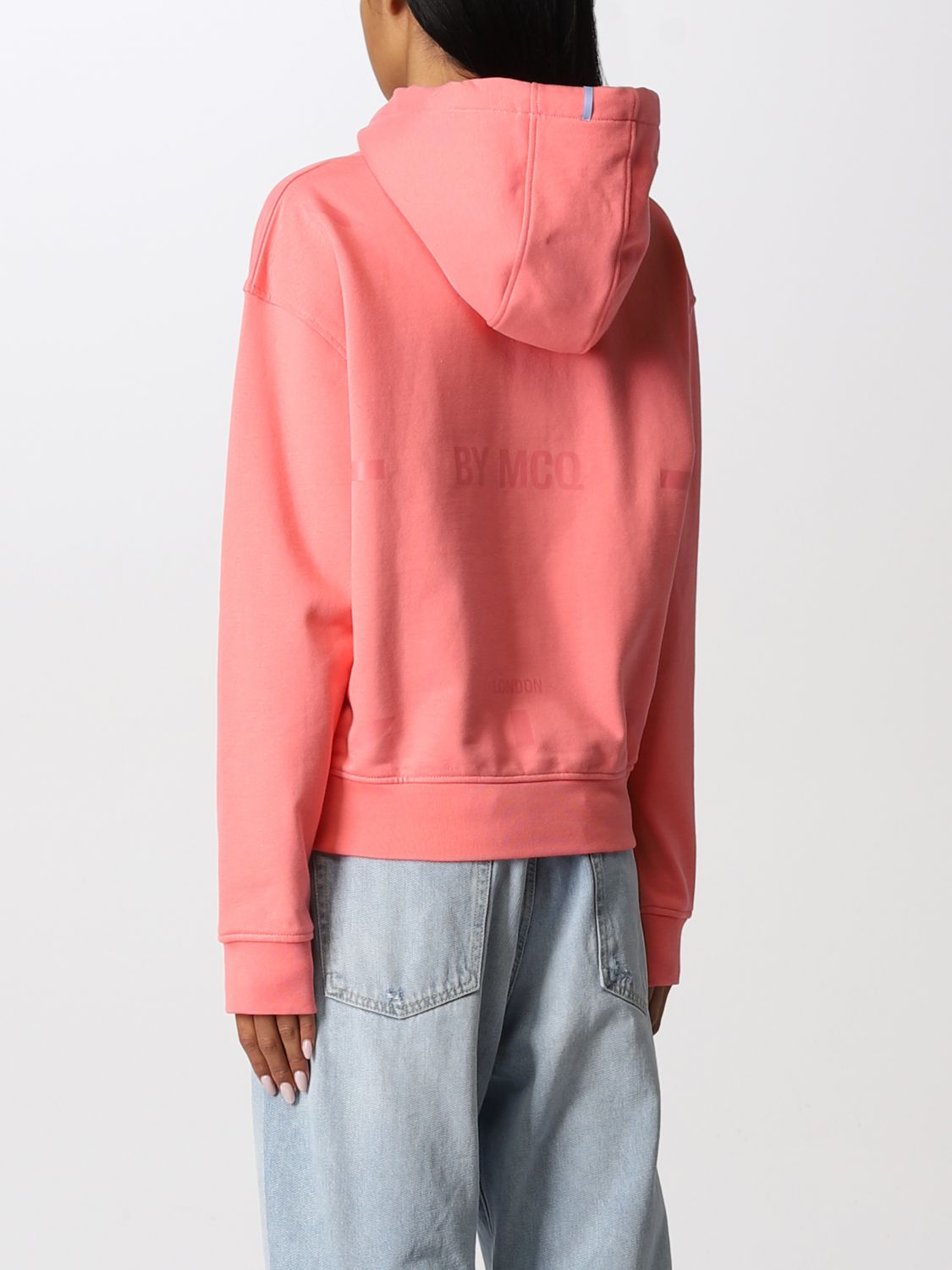 Sweatshirt Mcq: McQ cotton hoodie beige 2